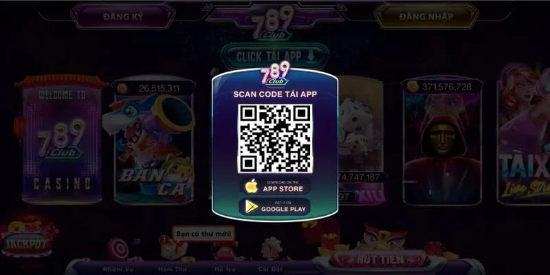 Tải ứng dụng 789Club đối với hệ điều hành Android